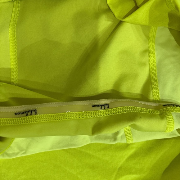 Lululemon Athletica Neon Yellow Mini Skirt - Picture 6 of 6